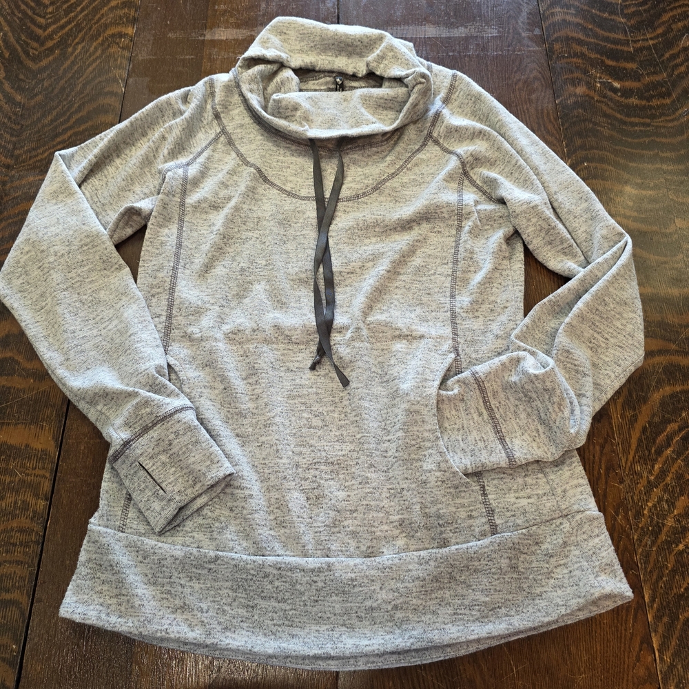 Kuhl Women's Lea‎ Cowl Neck Pullover Sweatshirt Gray M